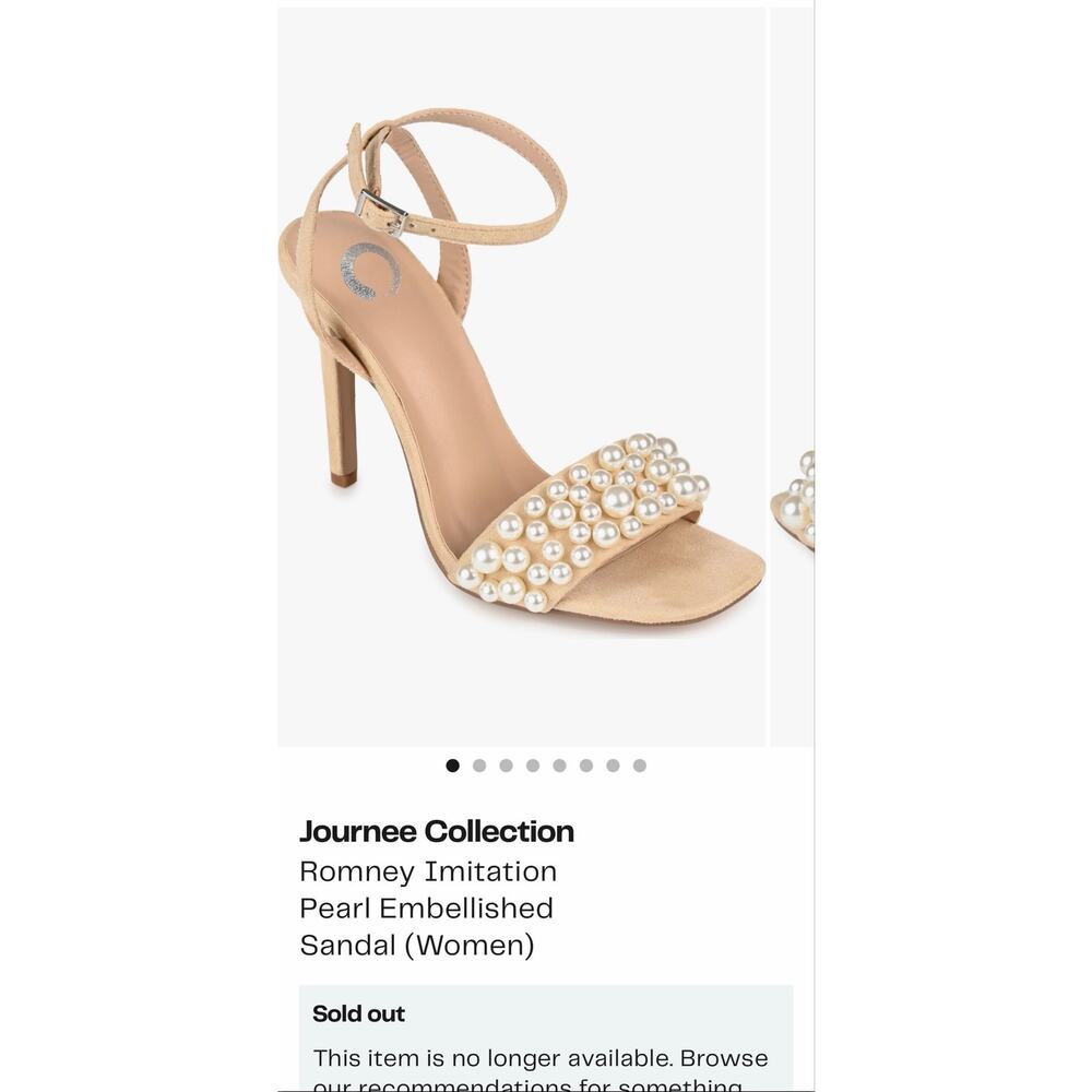 Journee Collection pearl shoe